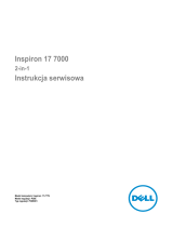 Dell Inspiron 17 7779 2-in-1 Instrukcja obsługi