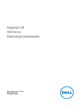 Dell Inspiron 24 5459 AIO Instrukcja obsługi