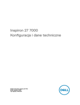 Dell Inspiron 27 7775 Skrócona instrukcja obsługi