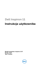 Dell Inspiron 3137 Instrukcja obsługi