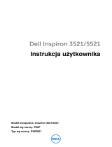 Dell Inspiron 3521 Instrukcja obsługi