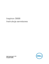 Dell Inspiron 3668 Instrukcja obsługi