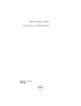 Dell Inspiron 660 Instrukcja obsługi