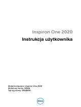 Dell Inspiron One 2020 Instrukcja obsługi