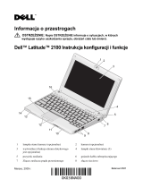 Dell Latitude 2100 Skrócona instrukcja obsługi