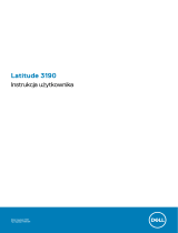 Dell Latitude 3190 Instrukcja obsługi
