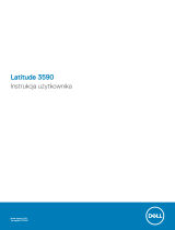 Dell Latitude 3590 Instrukcja obsługi