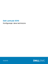 Dell Latitude 5310 Instrukcja obsługi