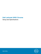 Dell Latitude 5400 Chromebook Enterprise Skrócona instrukcja obsługi