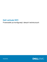 Dell Latitude 5511 Skrócona instrukcja obsługi