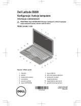 Dell LATITUDE E6320 Skrócona instrukcja obsługi