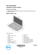 Dell Latitude E6440 Skrócona instrukcja obsługi