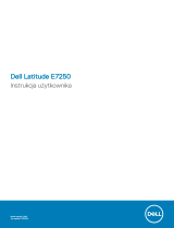 Dell Latitude E7250/7250 Instrukcja obsługi