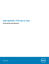 Dell OptiPlex 7770 All-In-One Instrukcja obsługi