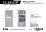 Dell OptiPlex 980 Skrócona instrukcja obsługi