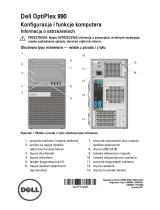 Dell OPTIPLEX 990 Skrócona instrukcja obsługi