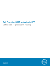 Dell Precision 3430 Small Form Factor Skrócona instrukcja obsługi