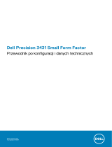 Dell Precision 3431 Instrukcja obsługi