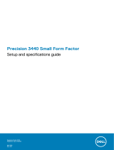 Dell Precision 3440 Small Form Factor Skrócona instrukcja obsługi