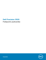 Dell Precision 3520 Instrukcja obsługi