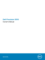 Dell Precision 5510 Instrukcja obsługi