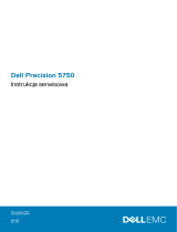 Dell Precision 5750 Instrukcja obsługi