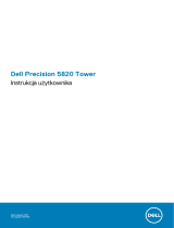 Dell Precision 5820 Tower Instrukcja obsługi
