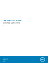 Dell Precision M3800 Instrukcja obsługi