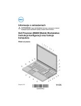 Dell Precision M6500 Skrócona instrukcja obsługi