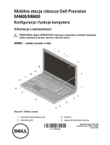 Dell Precision M6600 Skrócona instrukcja obsługi
