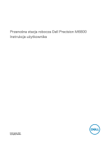 Dell Precision M6800 Instrukcja obsługi