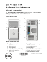 Dell Precision T1600 Skrócona instrukcja obsługi