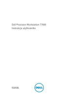 Dell Precision T7600 instrukcja