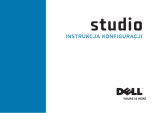 Dell Studio 1749 Skrócona instrukcja obsługi