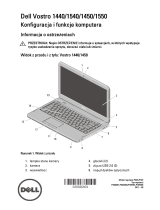 Dell Vostro 1440 Skrócona instrukcja obsługi