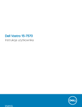 Dell Vostro 15 7570 Instrukcja obsługi