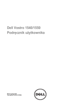 Dell Vostro 1550 Instrukcja obsługi