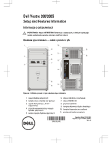 Dell Vostro 260s Skrócona instrukcja obsługi