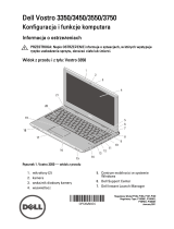 Dell Vostro 3750 Skrócona instrukcja obsługi