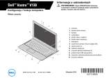 Dell Vostro V130 Skrócona instrukcja obsługi