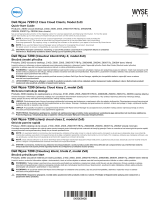 Dell Wyse 7010 Thin Client / Z90D7 Skrócona instrukcja obsługi