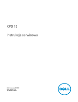 Dell XPS 15 9550 Instrukcja obsługi