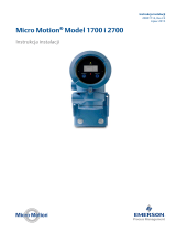 Micro Motion Model 1700 i 2700 Instrukcja instalacji