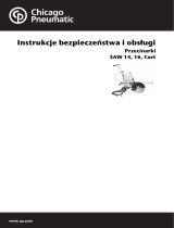 Chicago Pneumatic SAW 14, 16, Cart Instrukcja obsługi