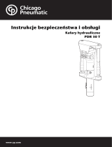 Chicago Pneumatic PDR 30 T Instrukcja obsługi