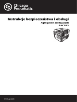 Chicago Pneumatic PAC E 6, E 11 Instrukcja obsługi