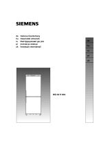 Siemens KG33V610 Kühl-gefrierkombination Instrukcja obsługi