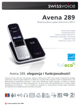 SwissVoice Avena 289 Karta katalogowa