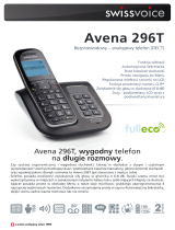 SwissVoice Avena 296T Instrukcja obsługi