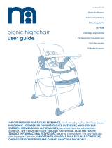 mothercare Picnic highchair instrukcja